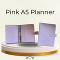 Pink A5 Journal Cover