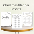A5 Christmas Planner Insert